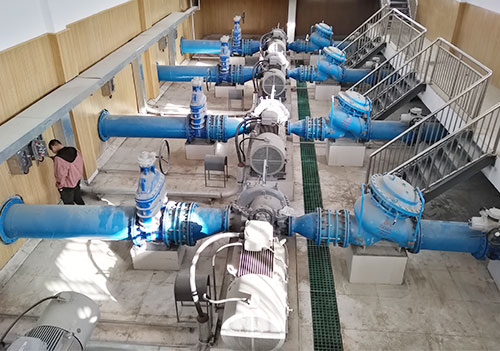 地表水廠供水泵房 地表水廠供水泵房